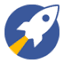 RocketReach logo - best email + phone finder sales tool
